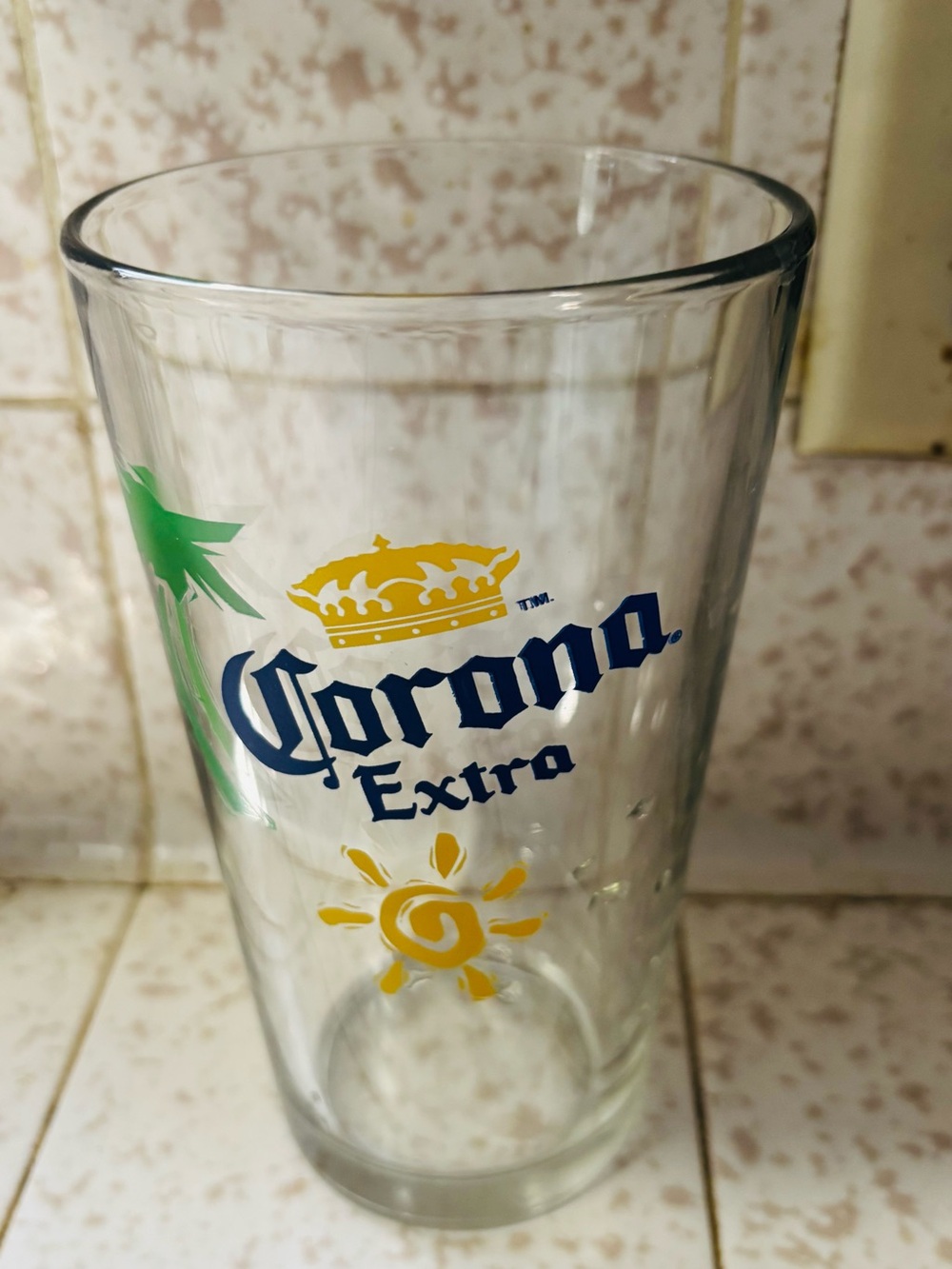 The Corona Extra Beer Glass Set of Two Pint
